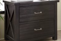 Laurel Foundry Modern Farmhouse Langsa Solid Wood 2 Drawer Lateral in size 2459 X 2472