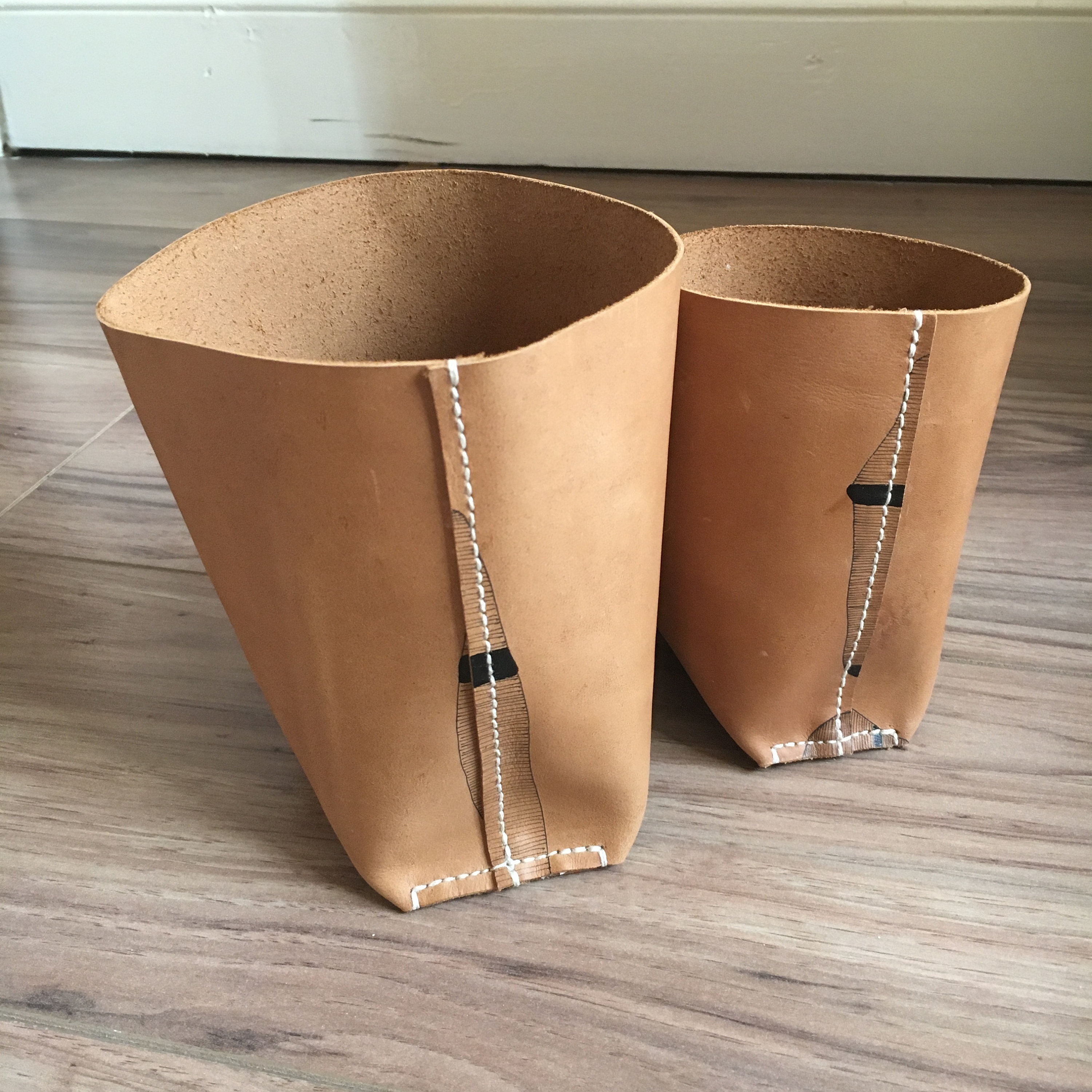 Leather Storage Bin Basket Organizer Gift For Him For Her intended for sizing 3000 X 3000