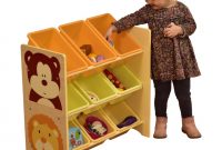 Liberty House Toys Jungle Toy Shelf With 9 Plastic Bins Smart with regard to size 1073 X 1073