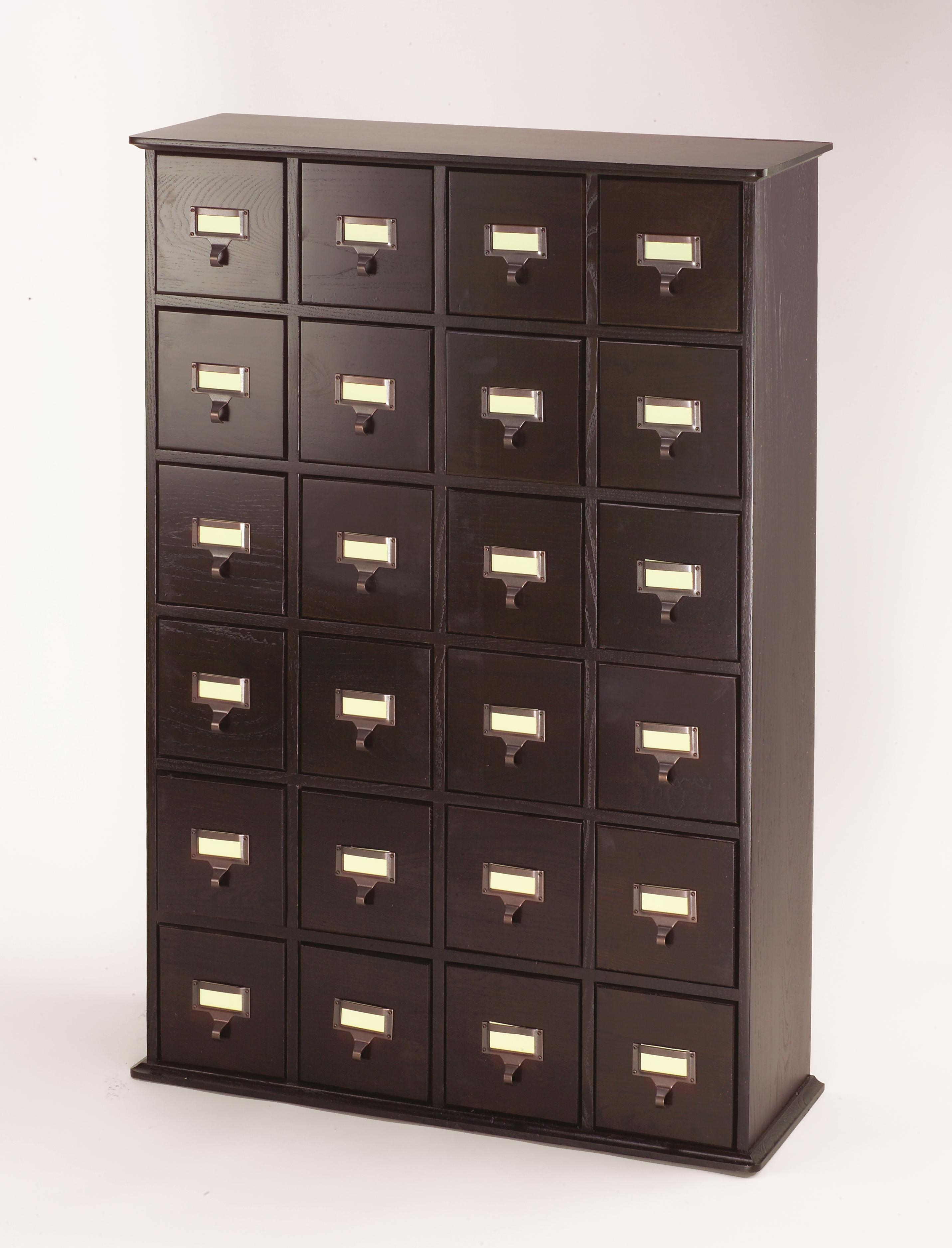 Library Card File Multimedia Cabinet Finishespresso Walmart with regard to size 2862 X 3750