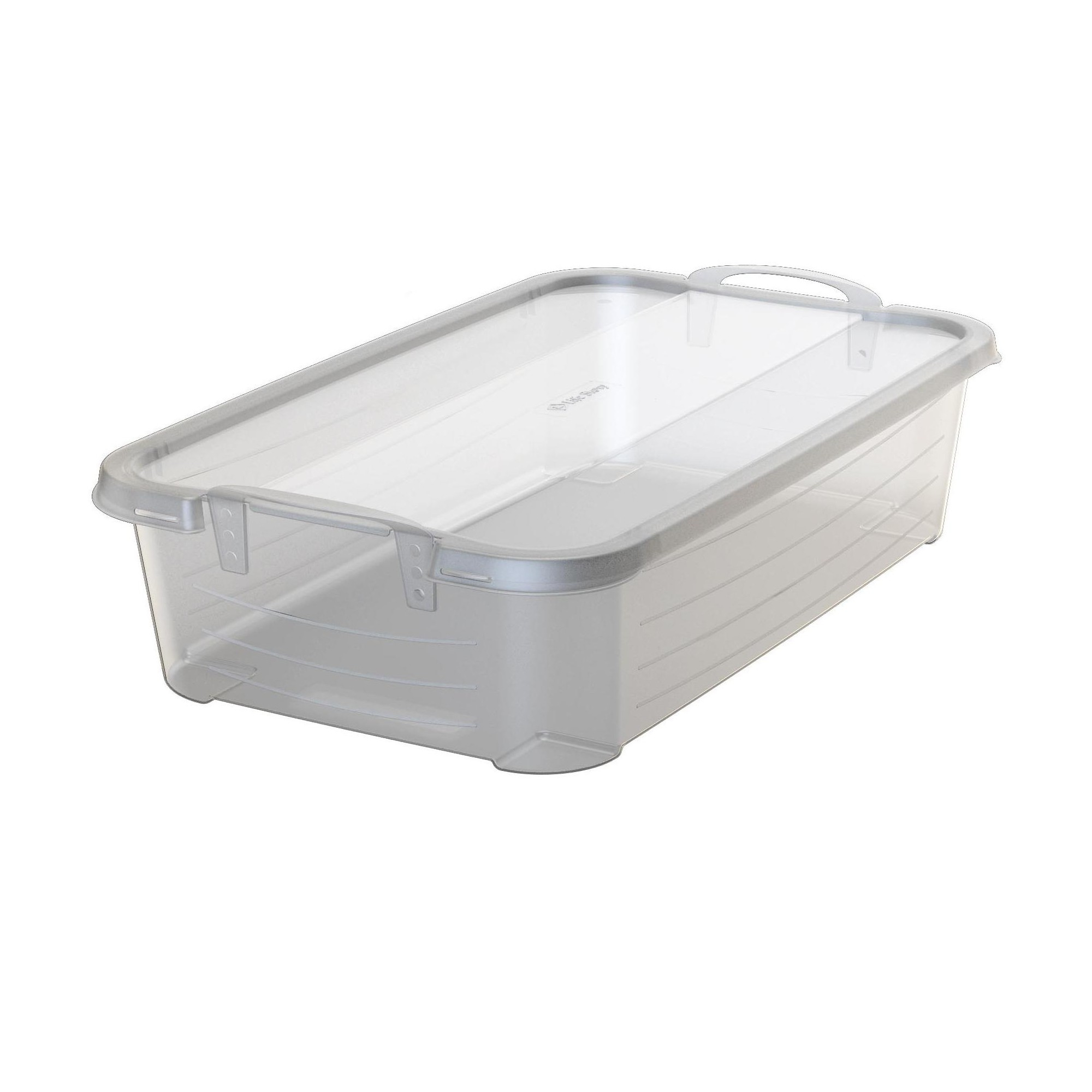 Life Story Clear Stackable Closet Storage Box 34 Quart Containers within size 2000 X 2000