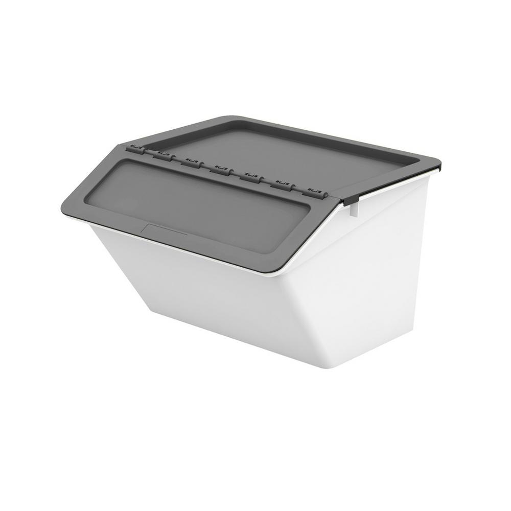 Livinbox Patented Pelican Series 32 Qt Stackable And Nestable within sizing 1000 X 1000