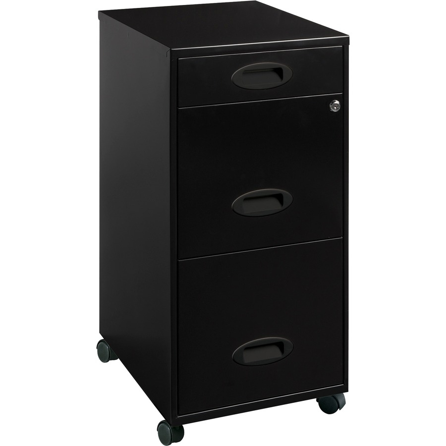 Llr17427 Lorell Soho 18 3 Drawer File Cabinet 143 X 18 X 27 with proportions 900 X 900