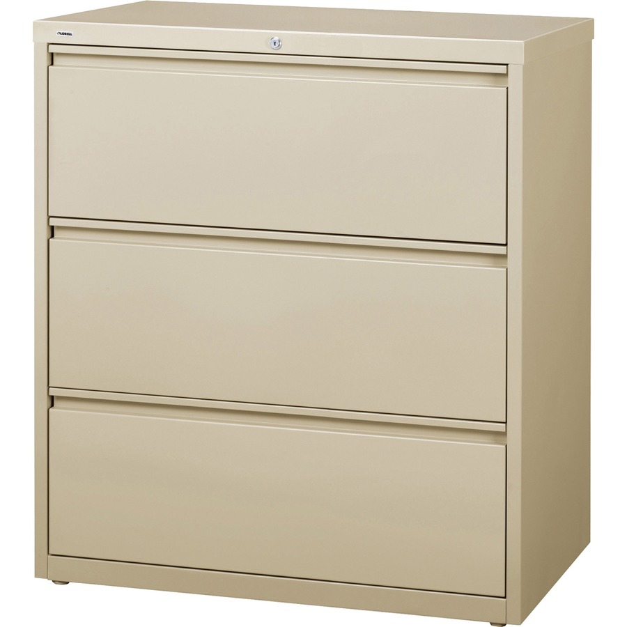 Llr88027 Lorell 3 Drawer Putty Lateral Files 36 X 186 X 403 inside measurements 900 X 900