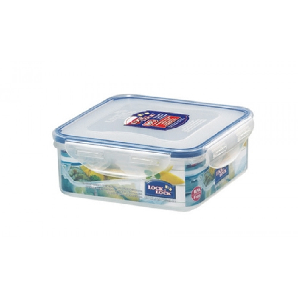 Lock Lock Square Short Food Container 870ml For 695 Everten throughout dimensions 1000 X 1000