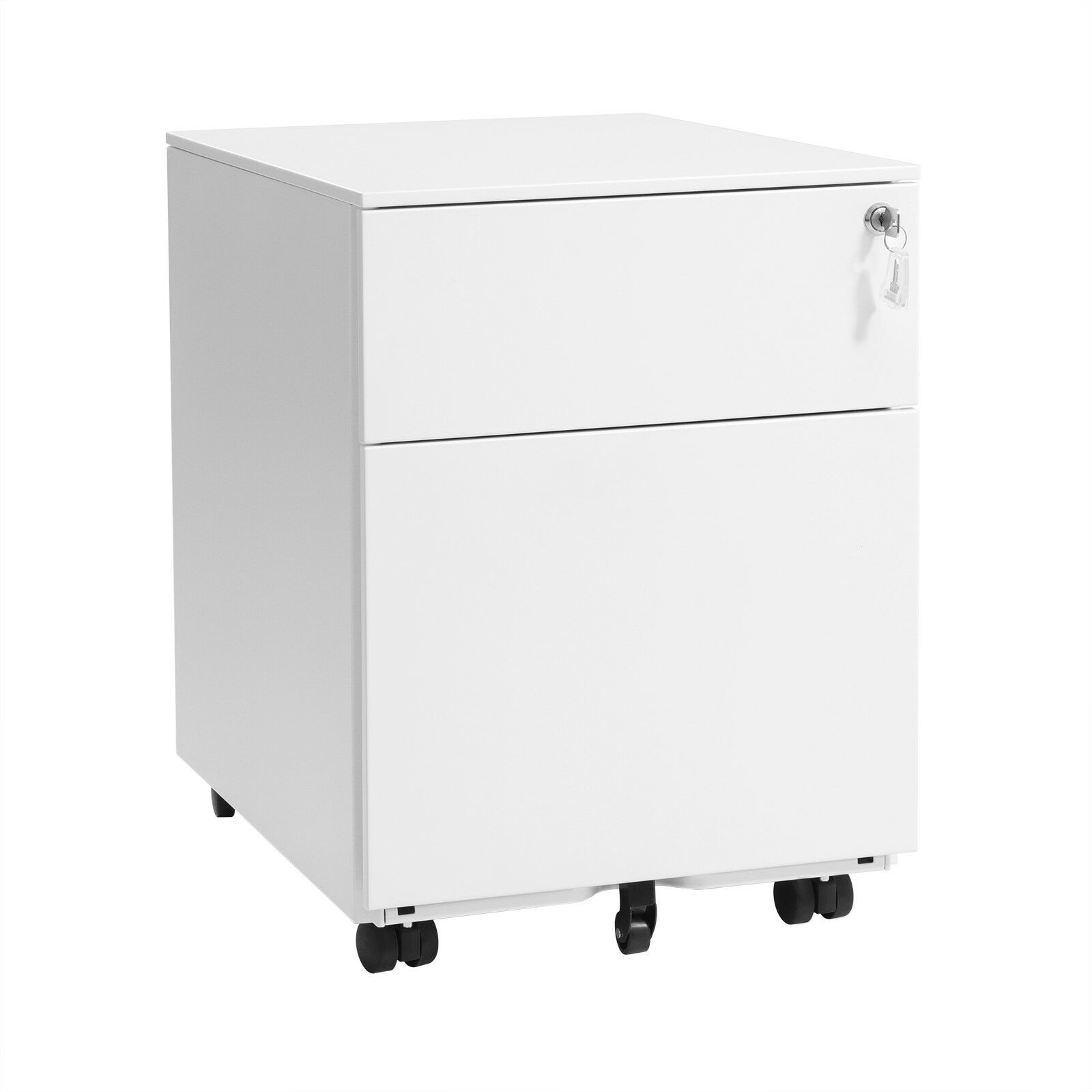 Lockable File Cabinet Drawers Hanging Rails Office Pedestal Ofc50wt in measurements 1600 X 1600