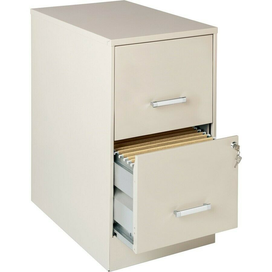 Lorell 14340 18 Deep 2 Drawer File Cabinet Putty pertaining to sizing 900 X 900