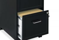Lorell 2 Drawers Steel Vertical Lockable Filing Cabinet Black with measurements 1300 X 1300