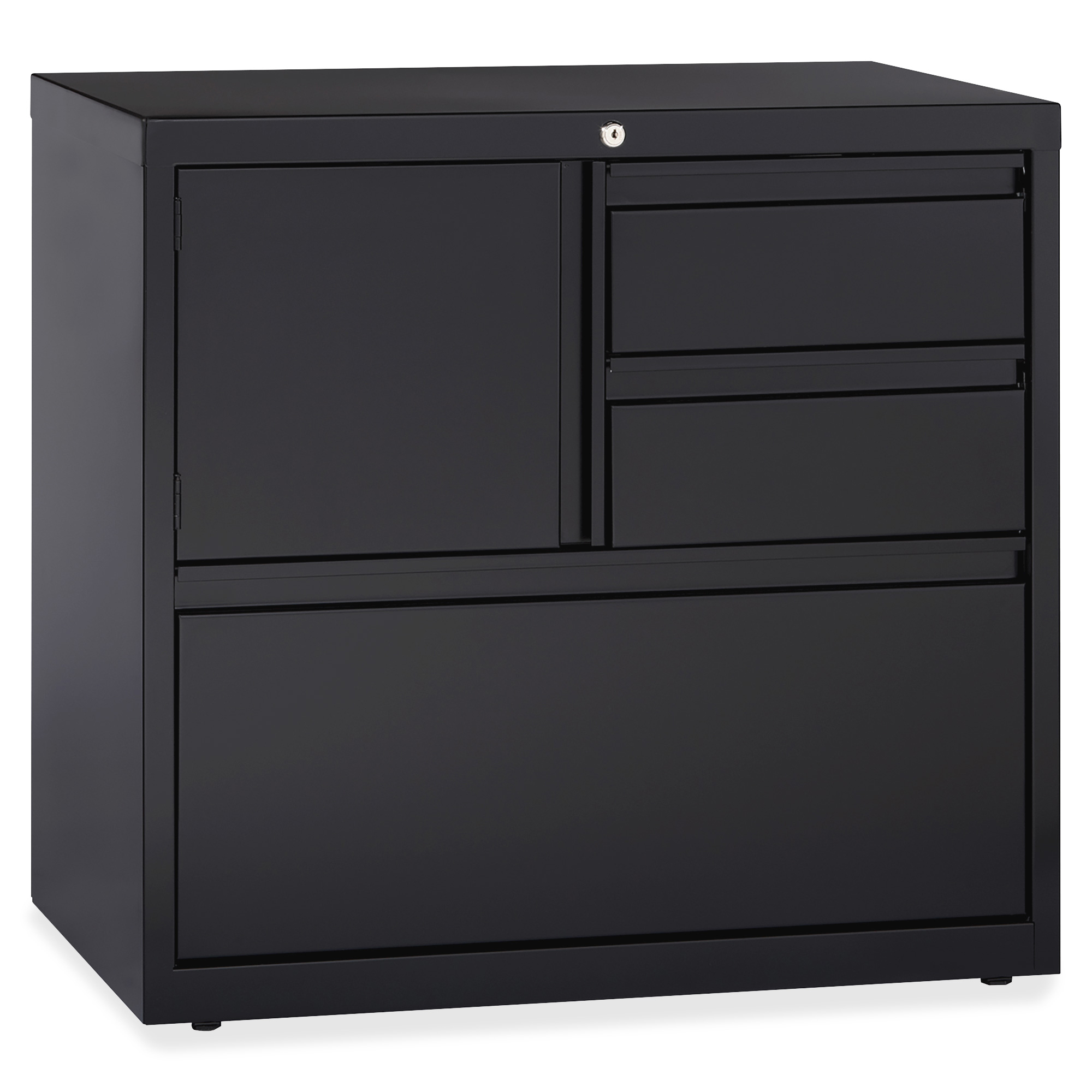 Lorell 3 Drawer Lateral File Cabinet Letterlegala4 30 Wide in sizing 2000 X 2000