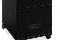 Lorell 3 Drawers Metal Vertical Lockable Filing Cabinet Black regarding measurements 1300 X 1300