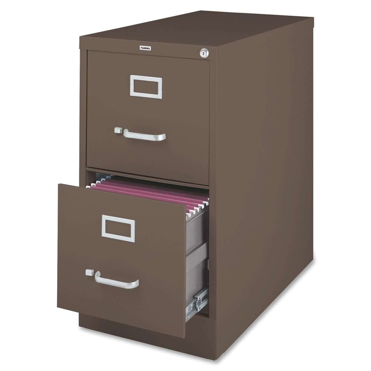 Lorell Fortress Series 265 Inch Letter Size 2 Drawer Vertical Files inside proportions 1300 X 1300