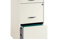 Lorell Soho White 3 Drawer File Cabinet 143 X 18 X 27 3 X with regard to proportions 2000 X 2000