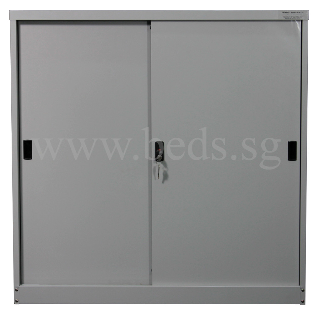 Low Steel Filing Cabinet Sliding Door Furniture Home Dcor regarding size 1000 X 1000