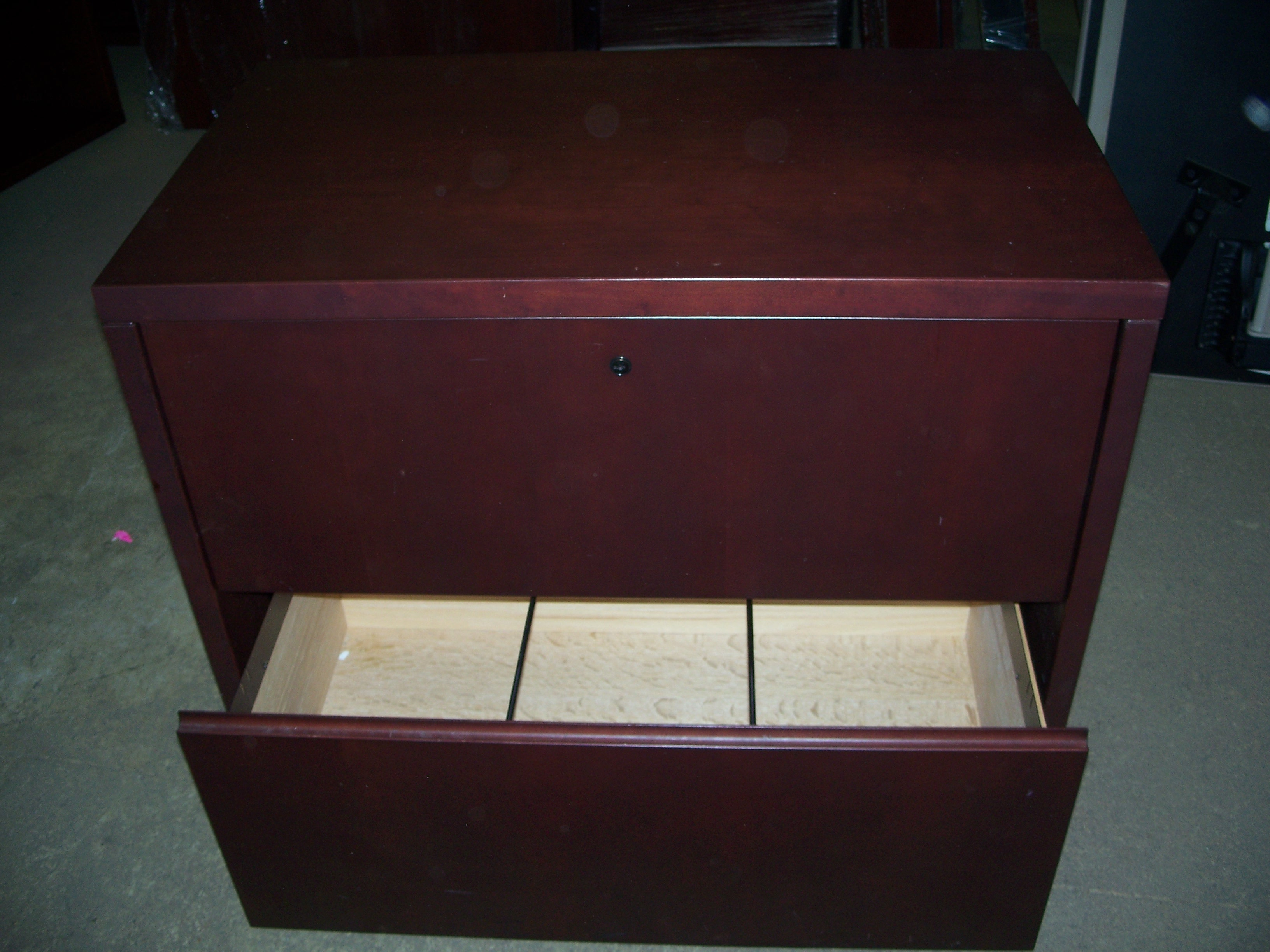 Mahogany 2 Drawer Lateral File Cabinets for dimensions 3264 X 2448