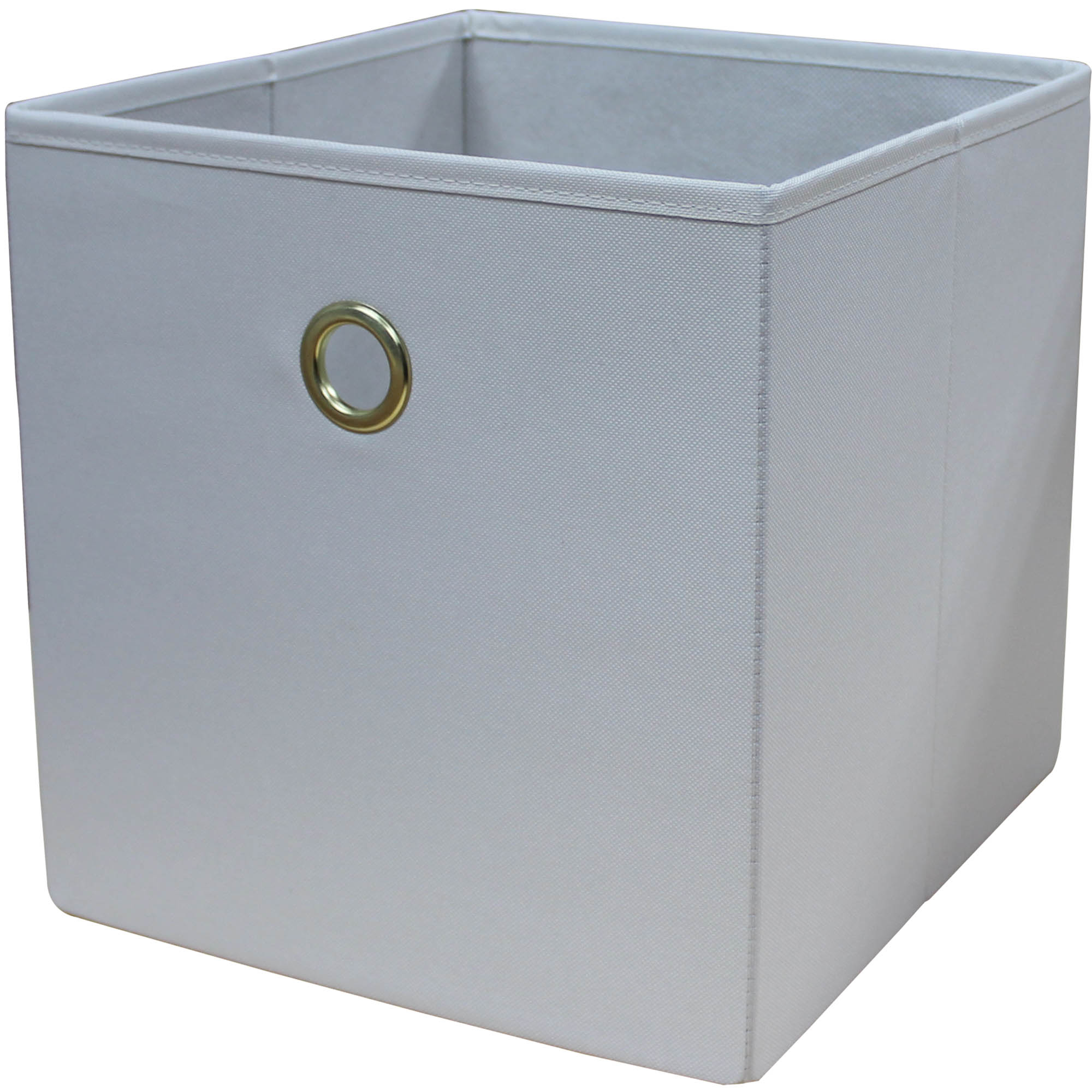 Mainstays Collapsible Fabric Cube Storage Bins 105 X 105 Set Of 2 Multiple Colors pertaining to measurements 2000 X 2000