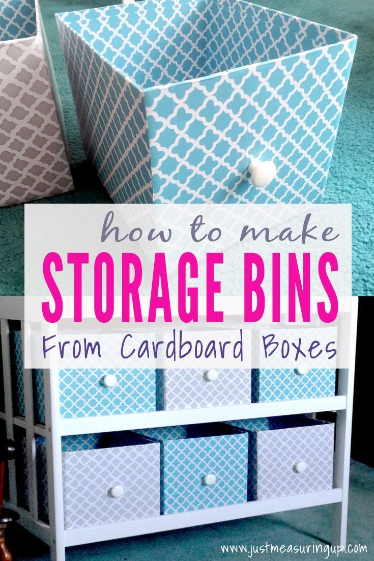 Making Customized Storage Bins From Cardboard Boxes Diy with regard to proportions 735 X 1102