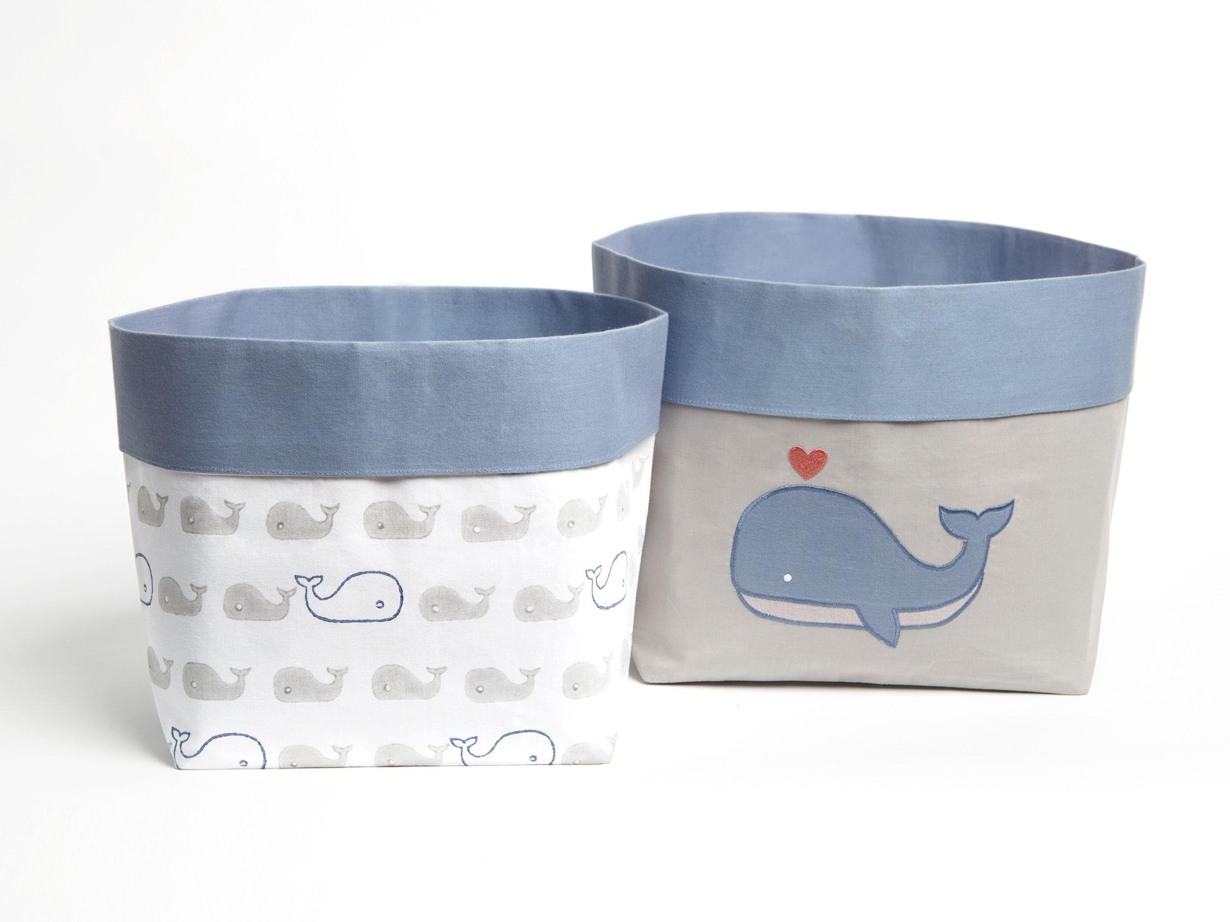 Mama Whale Fabric Storage Baskets Nursery Storage Baskets throughout sizing 2400 X 1800