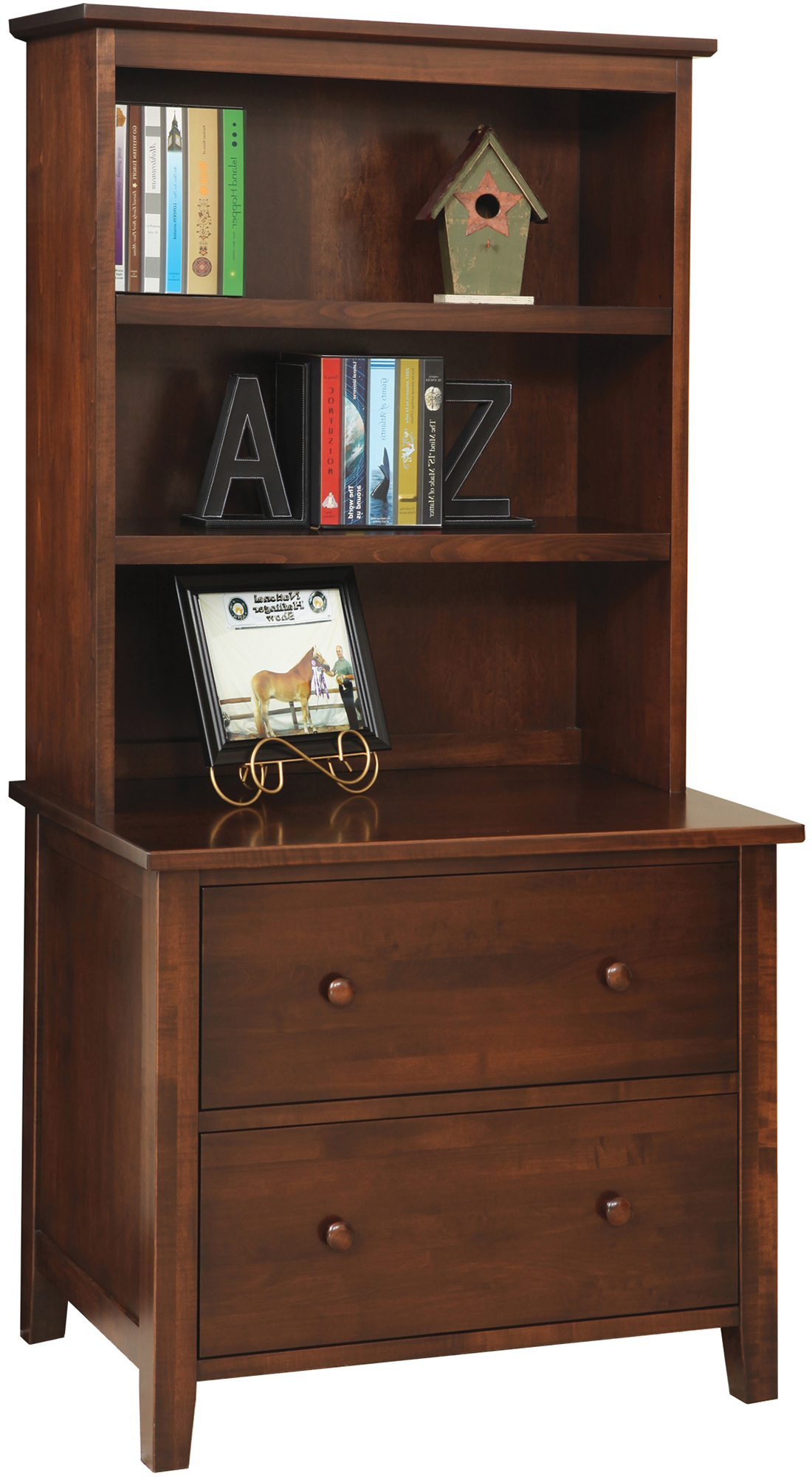 Manhattan Lateral File Cabinet With Hutch Amish Manhattan File Cabinet throughout sizing 1100 X 2000