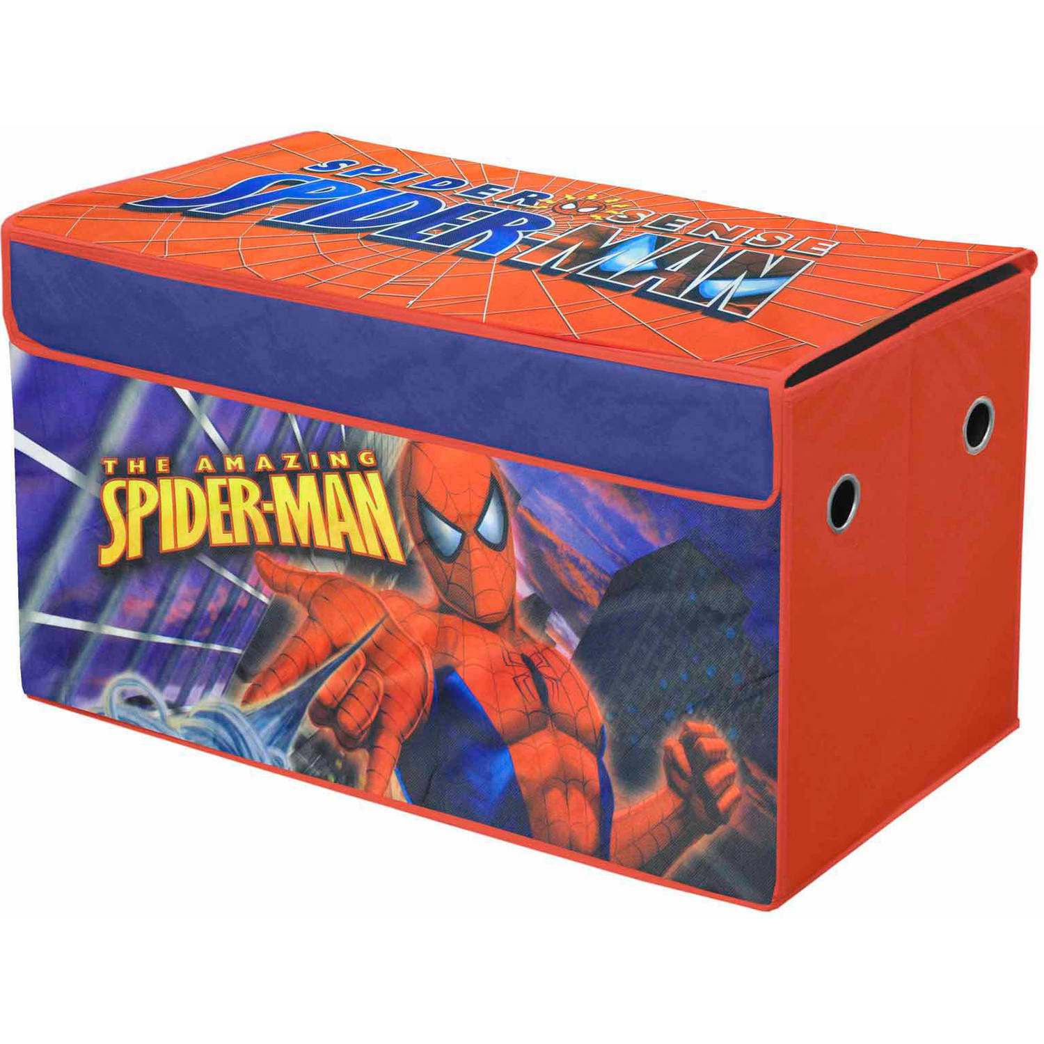 Marvel Spiderman Oversized Soft Collapsible Storage Toy Trunk regarding measurements 1500 X 1500