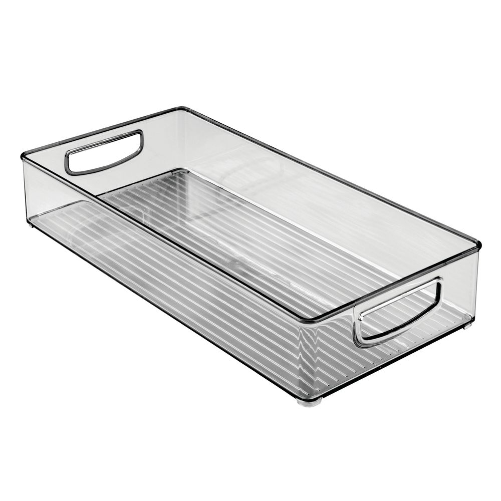 Mdesign Extra Long Plastic Drawer Organizer Storage Bin For Closets inside size 1000 X 1000