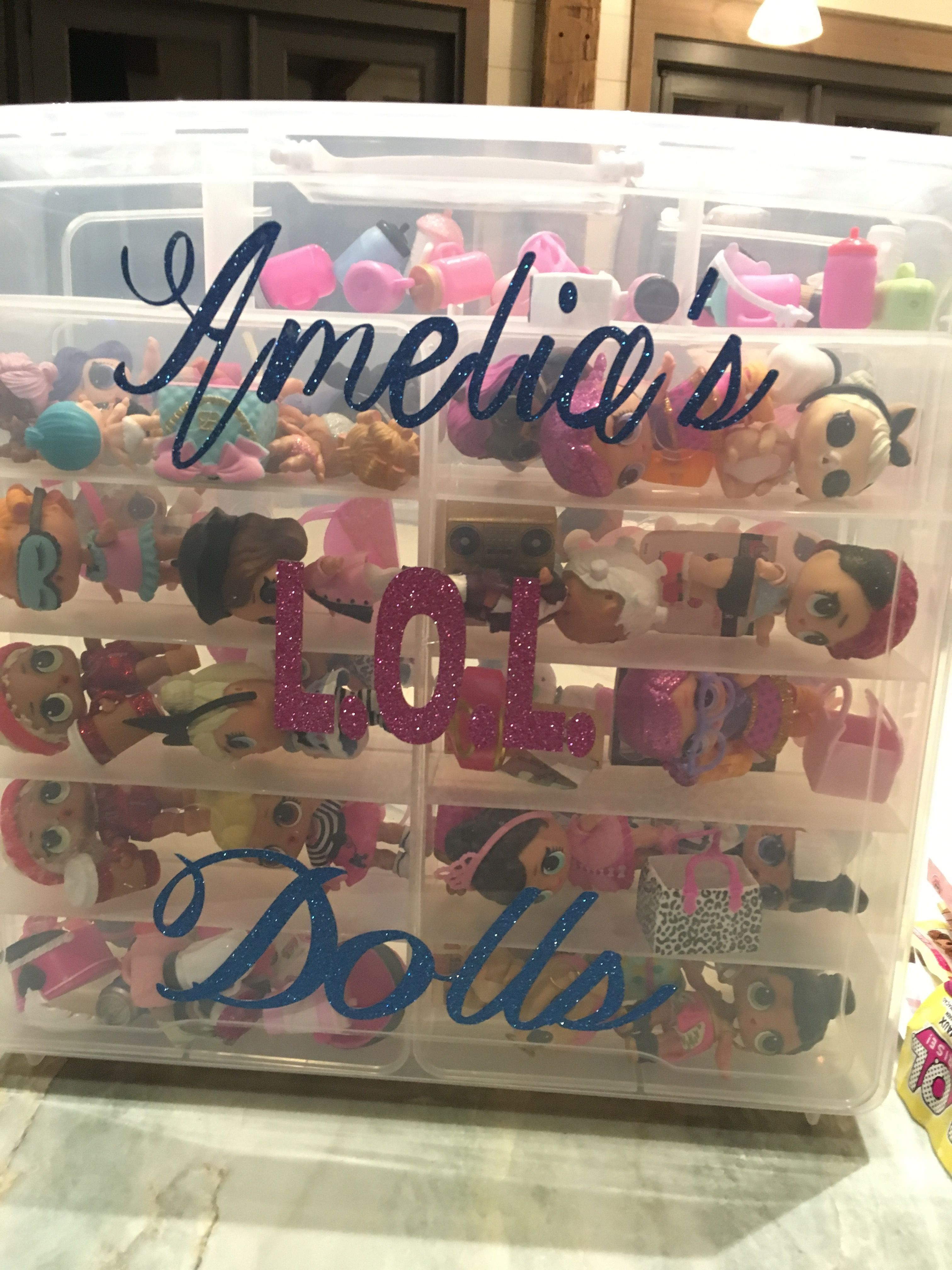 Michaels Washi Tape Storage Box Holds Lol Dolls Perfectly Lol regarding measurements 3024 X 4032