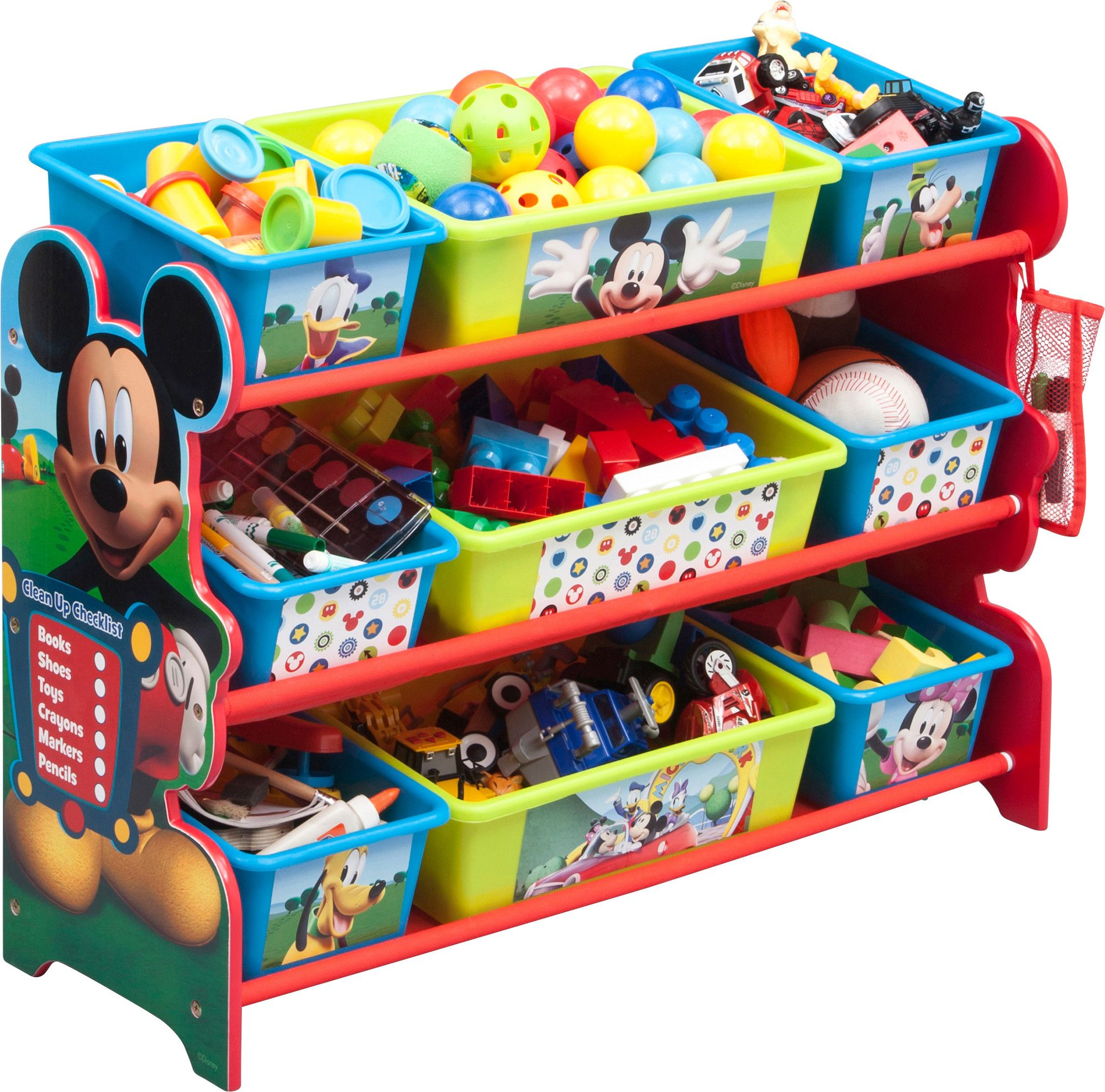 Mickey Mouse 10 Piece Toy Organizer Set Momsie Sol Mickey Mouse inside proportions 2000 X 1977