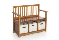 Mission Storage Bench With Bins Walmart pertaining to measurements 2000 X 2000