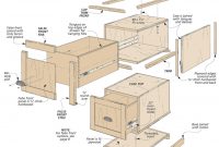 Modular File Cabinets Woodworking Project Woodsmith Plans inside size 910 X 892