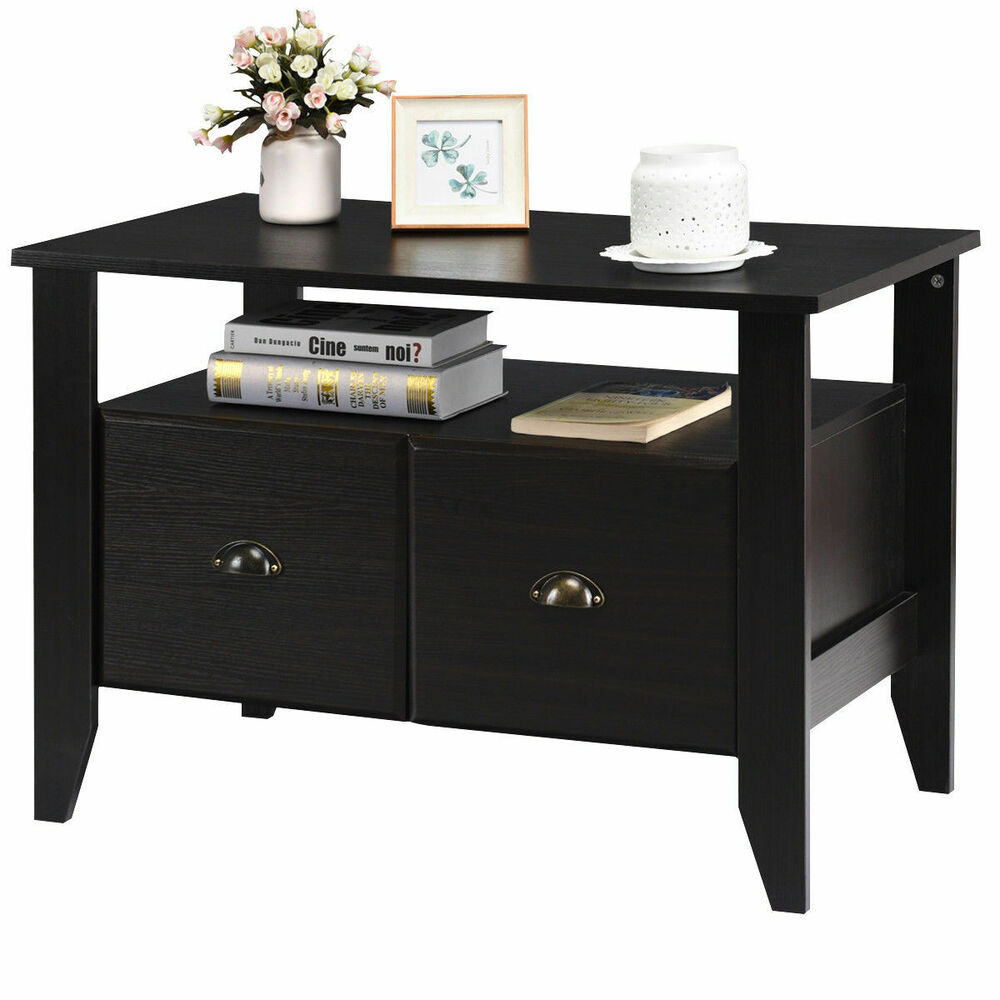 Multi Function Lateral File Cabinet Coffee Table Tv Stand Retro in size 1000 X 1000