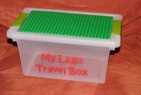 My Lego Travel Box Using Plastic Storage Bin And Lego Board Lego within sizing 1600 X 1200