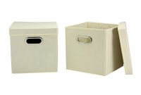 Natural Tan 11 Inch Storage Cubes Pack Of 2 11 X 11 X 11 Inches in measurements 1500 X 1500