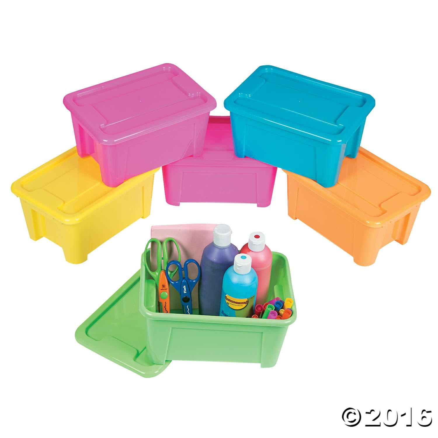 Neon Storage Bins With Lids pertaining to sizing 1500 X 1500