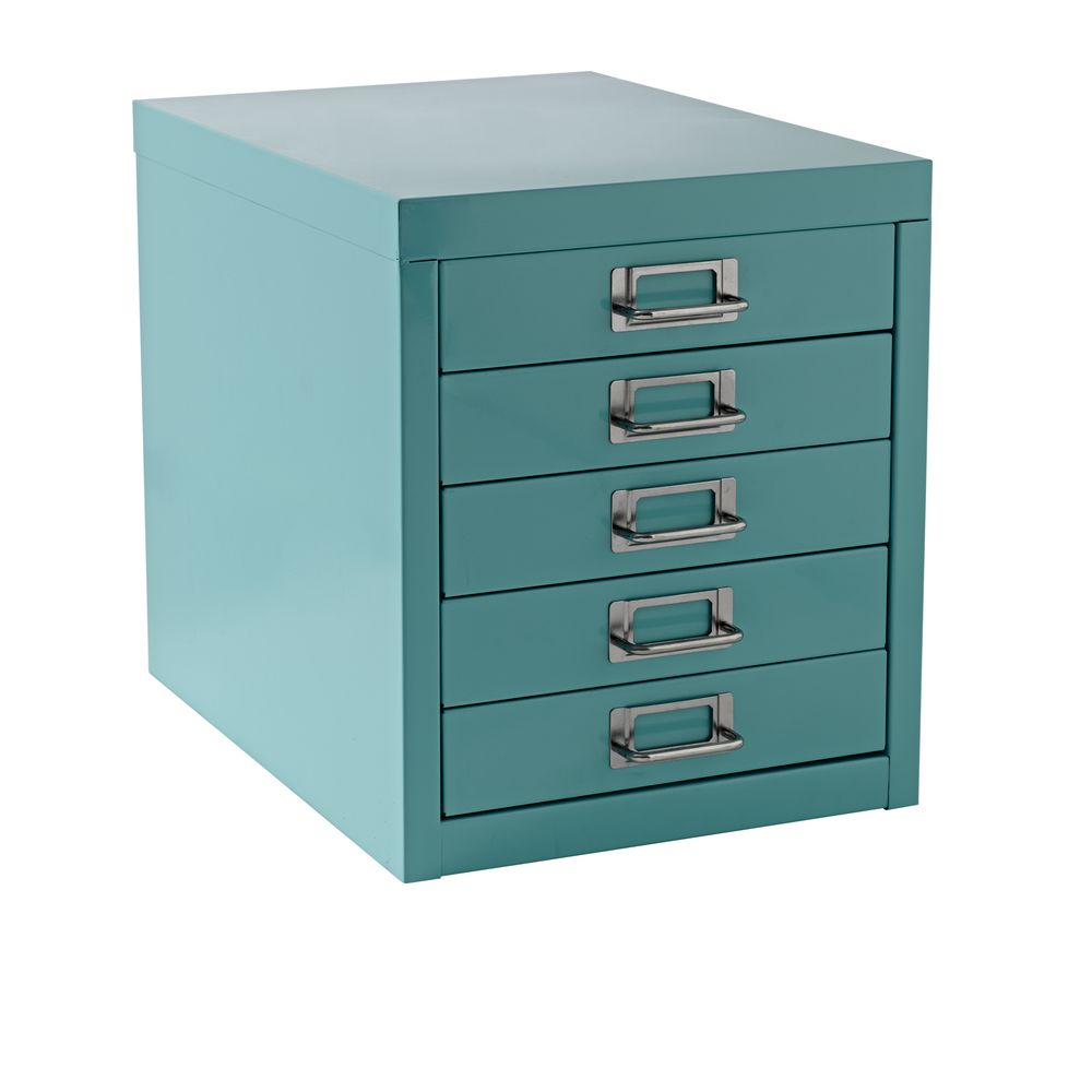 New A4 Drawer Mini Filing Unit Blue 5 Storage Cabinet Office for sizing 1000 X 1000