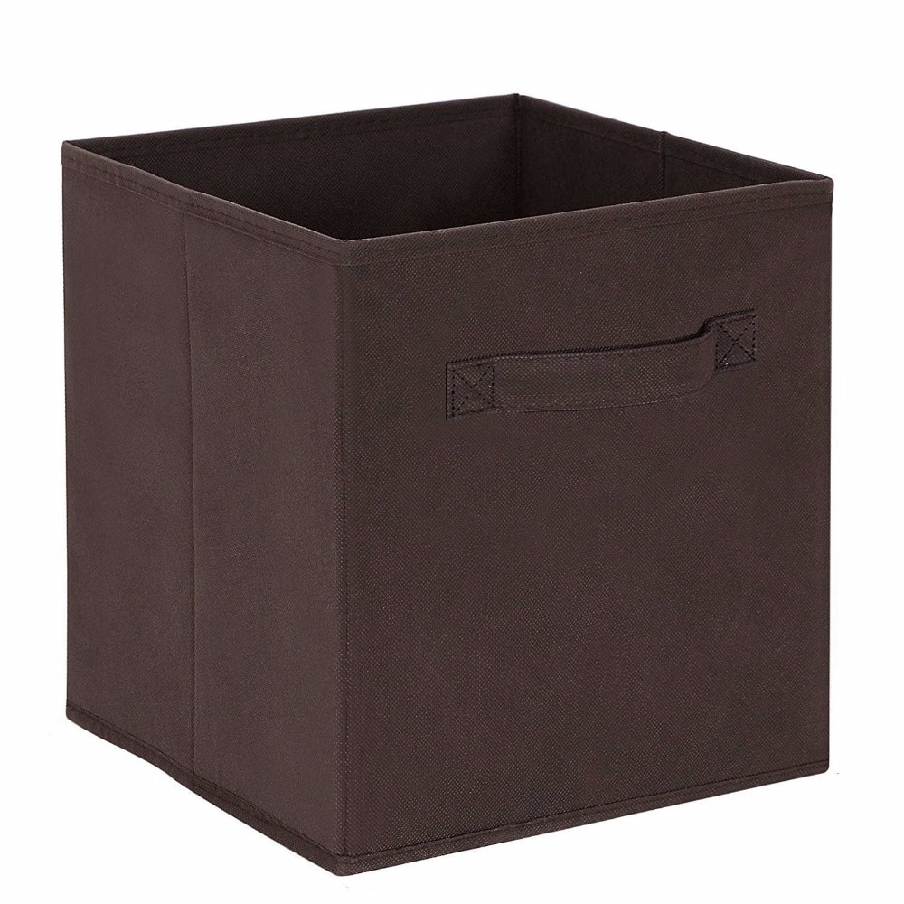 New Cube Non Woven Fabric Folding Storage Bins For Books Underwear with regard to proportions 1000 X 1000