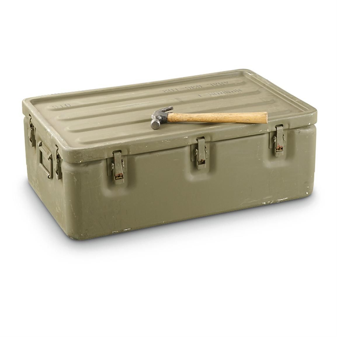 New Us Military Surplus Aluminum Medical Case Rafting Military for size 1154 X 1154