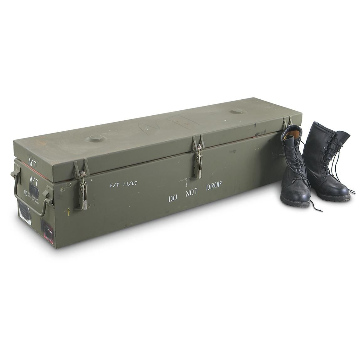 New Us Military Surplus Metal Storage Container 6912 Cu In throughout sizing 1155 X 1155