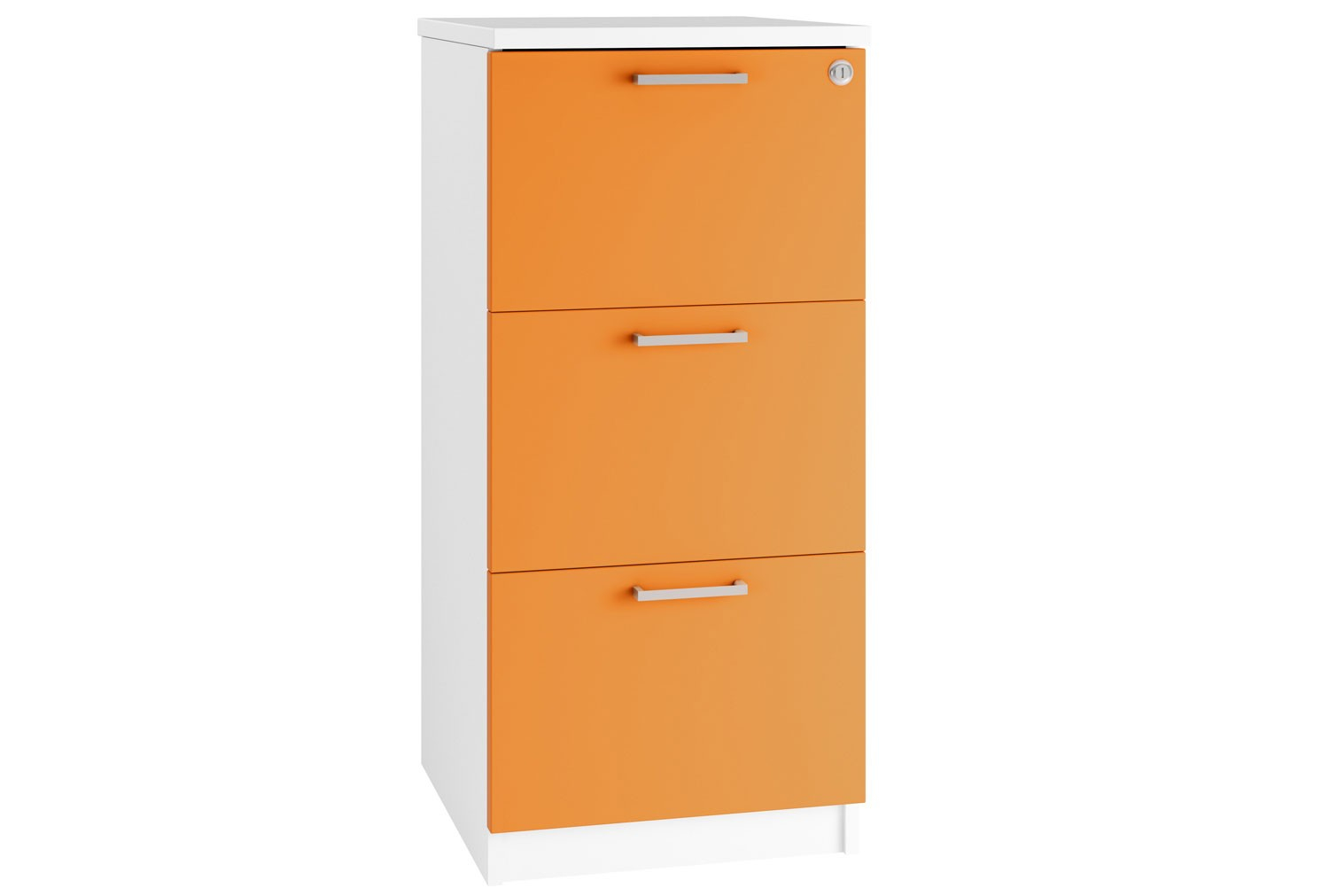 Next Day Campos 3 Drawer Filing Cabinet Orange throughout measurements 1500 X 1011