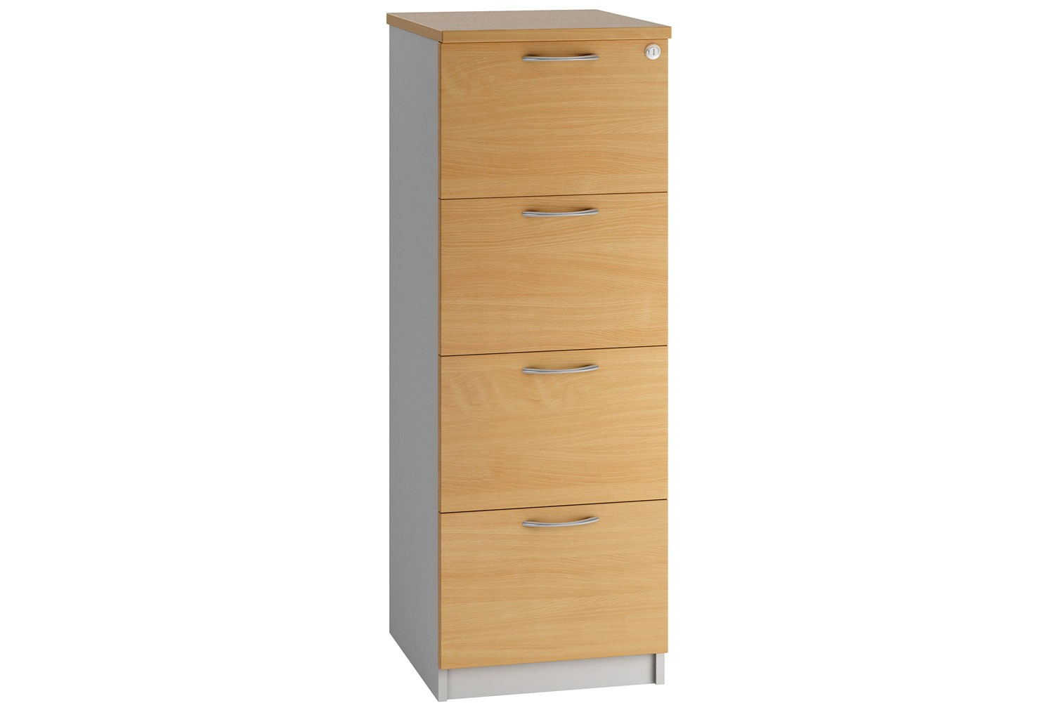 Next Day Lozano 4 Drawer Filing Cabinet Beech inside sizing 1500 X 1011