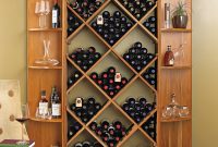 Nfinity Diy Diamond Bin Dual Quarter Round Shelf Wine Rack Set intended for proportions 1500 X 1500