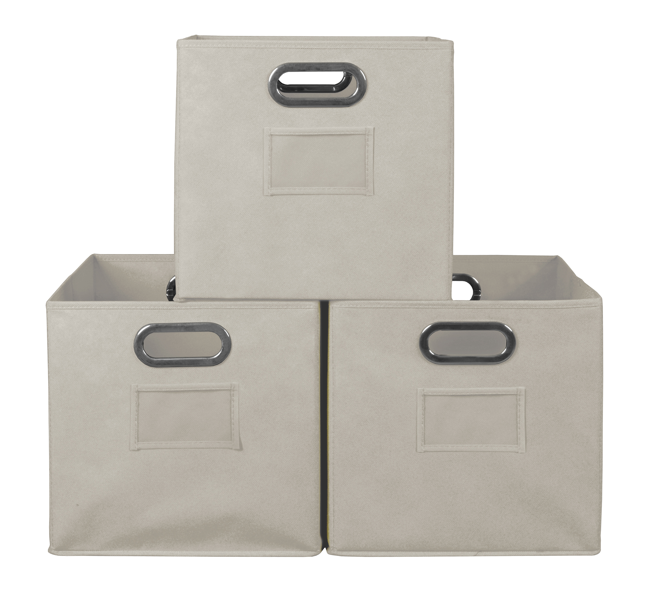 Niche Cubo Foldable Fabric Storage Bin Set Of 3 Walmart throughout measurements 2146 X 2000