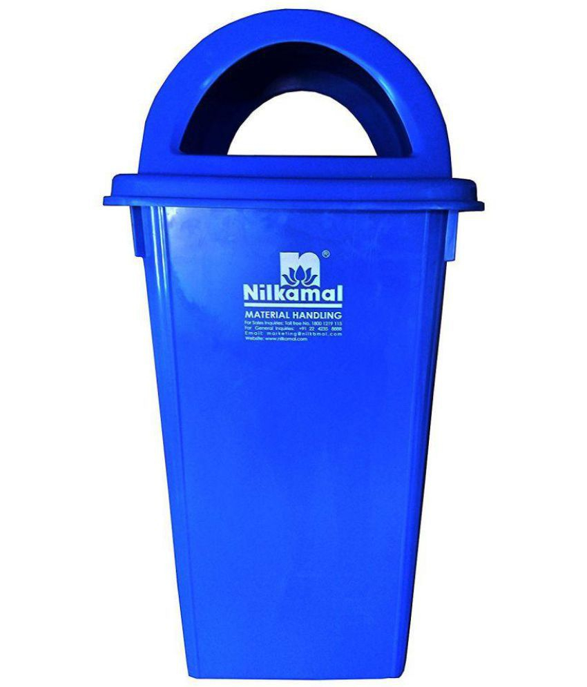 Nilkamal Plastic Big Garbage Garbage Waste Dustbin 100 Ltrblue regarding size 850 X 995