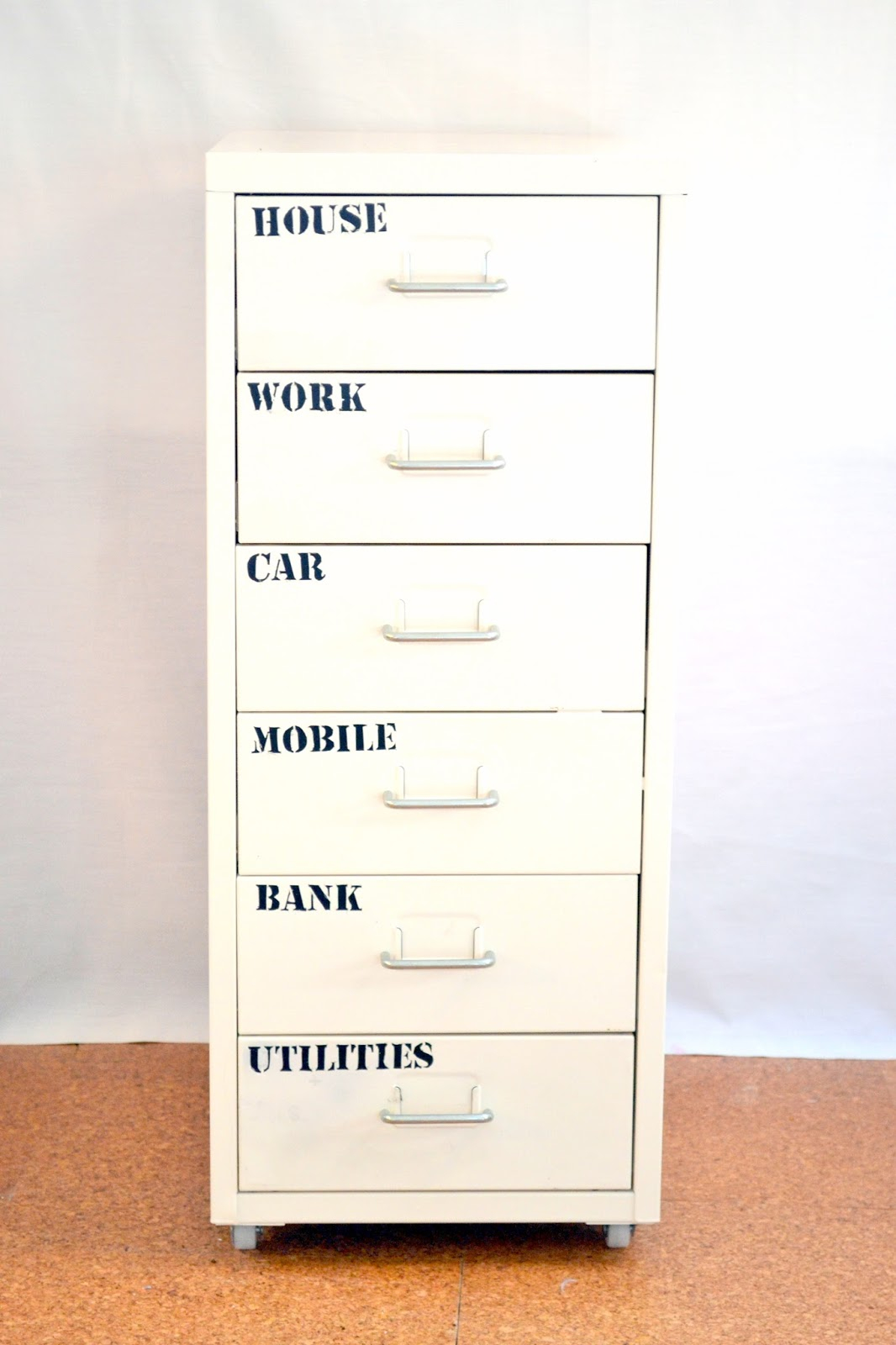 Nostalgiecat Diy Filing Cabinet Label 11x17 File Cabinet in size 1066 X 1600