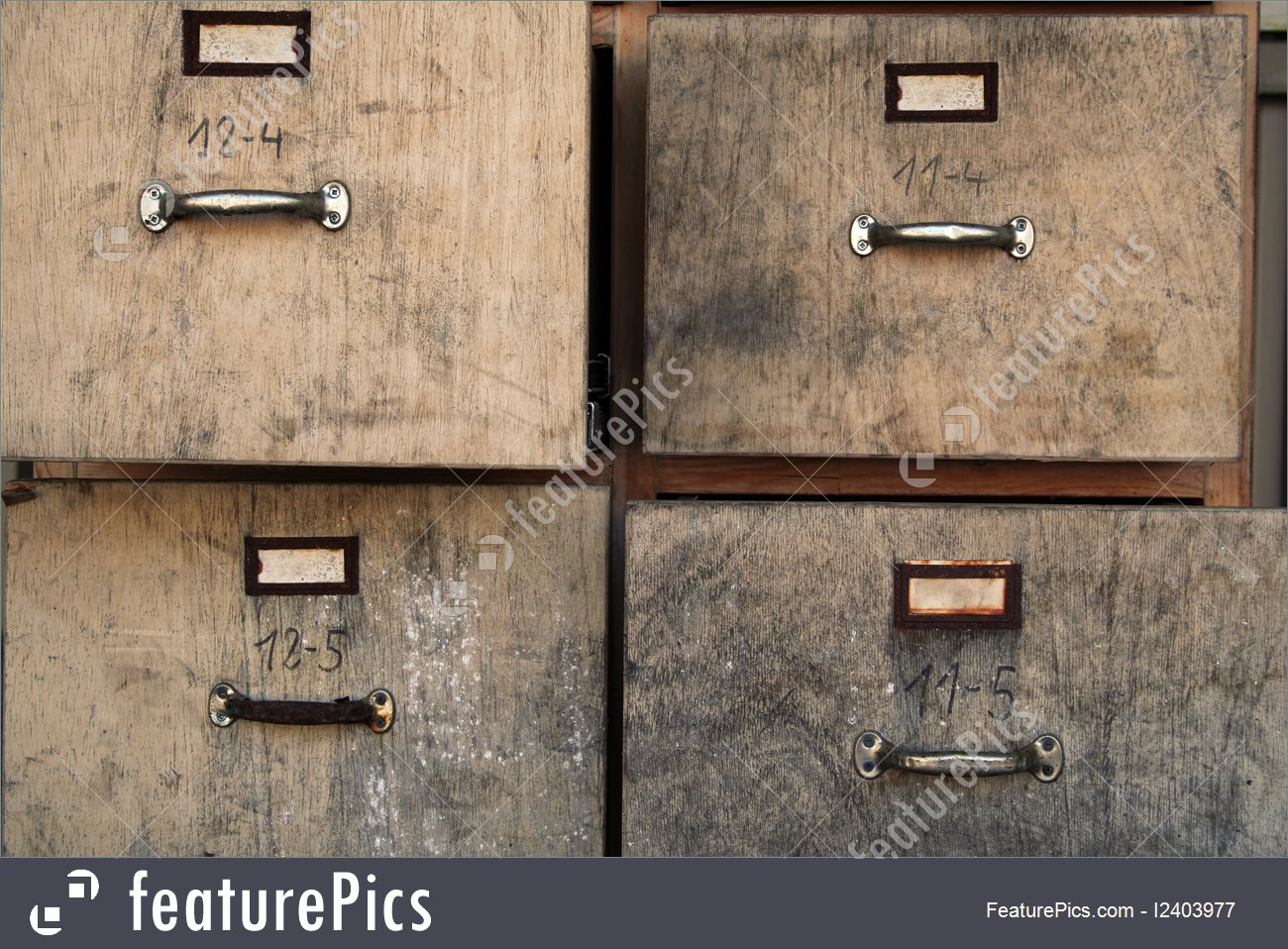Old Filing Cabinet Stock Illustration I2403977 At Featurepics inside proportions 1300 X 958
