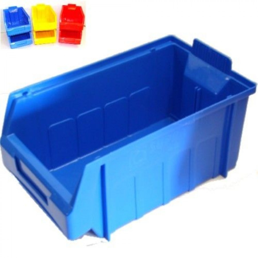 Open Fronted Storage Bins Plastic Parts Picking Bins Stackable within sizing 900 X 900