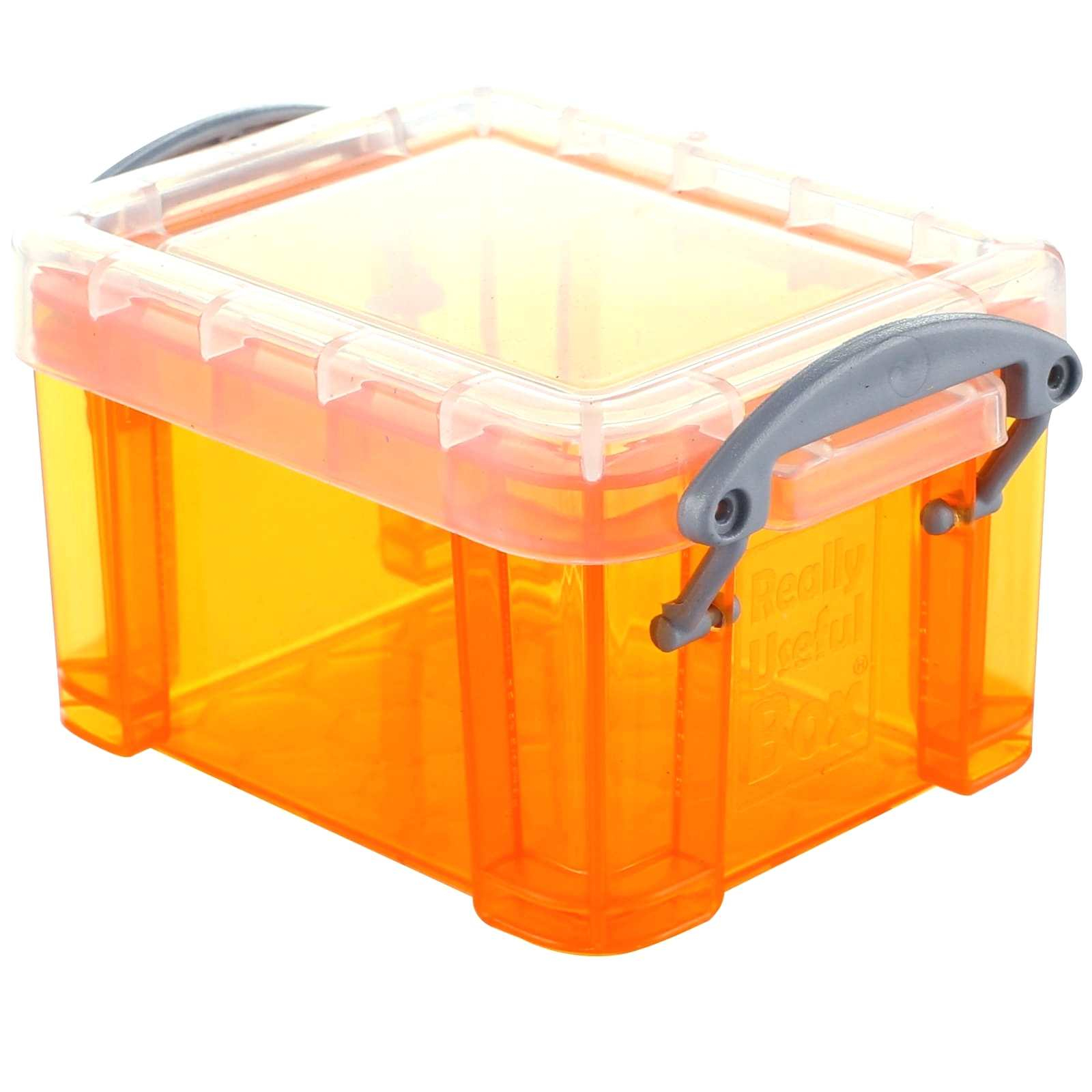 Orange Storage Containers Really Useful Box Organizer Orange in proportions 1600 X 1600