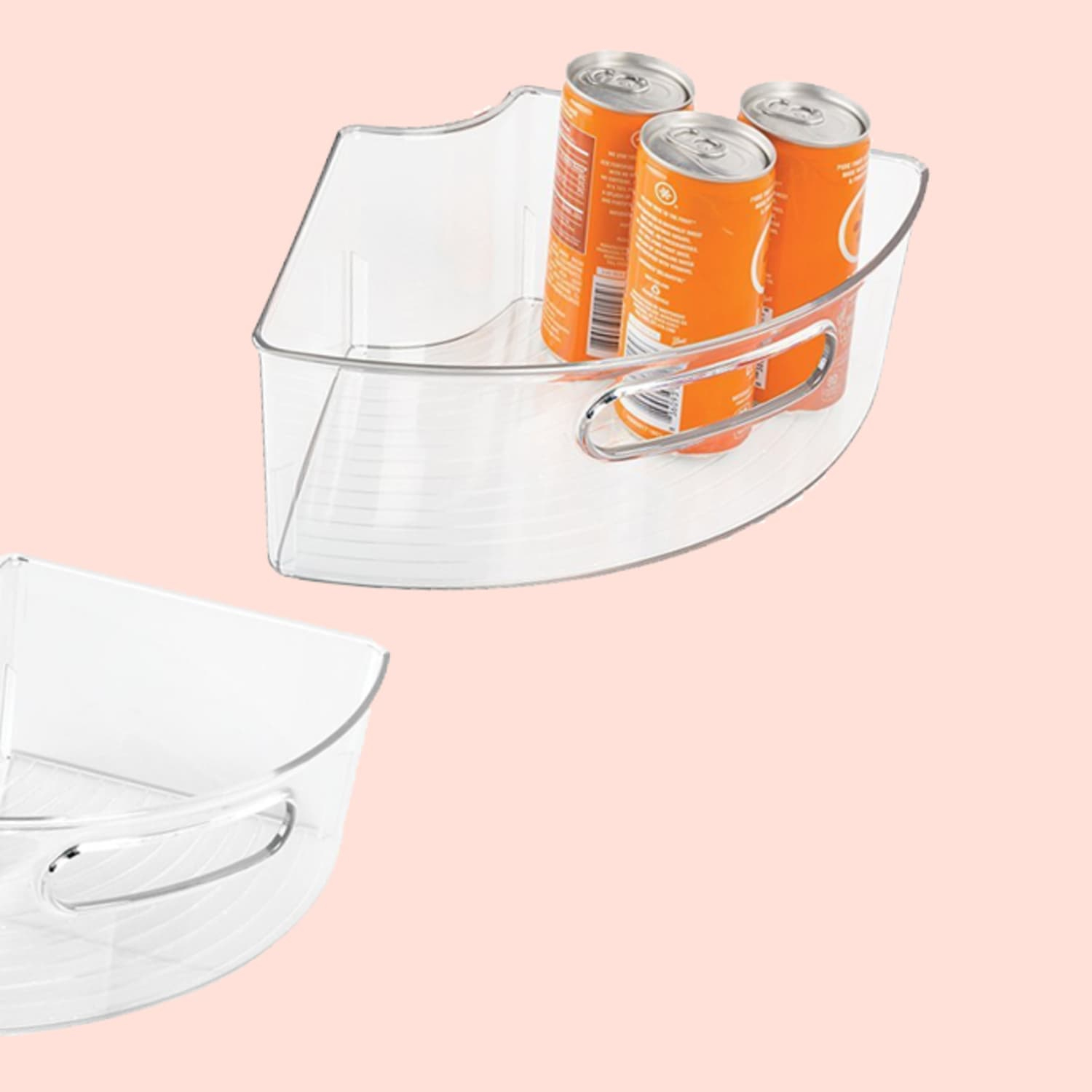 Organize A Messy Lazy Susan With These Handy Storage Bins Kitchn within proportions 1500 X 1500