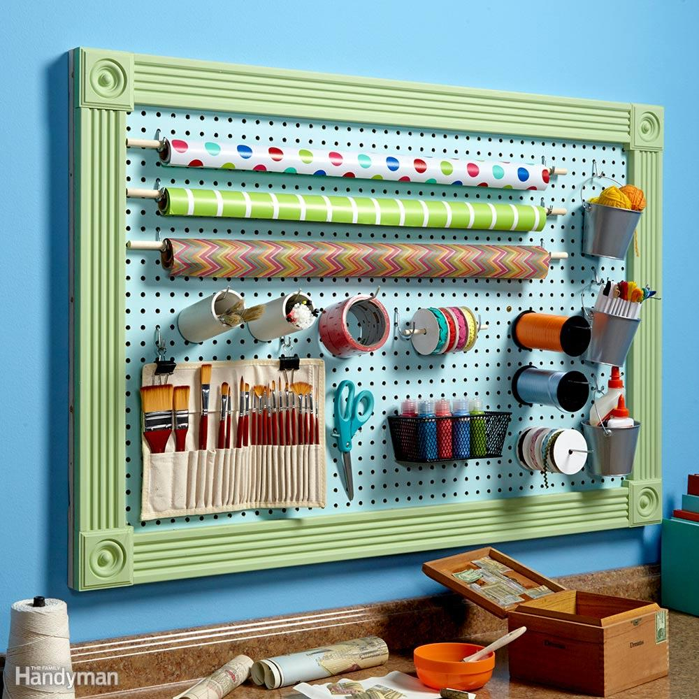 Organize Anything With Pegboards 14 Ideas And Tips Family Handyman inside dimensions 1000 X 1000