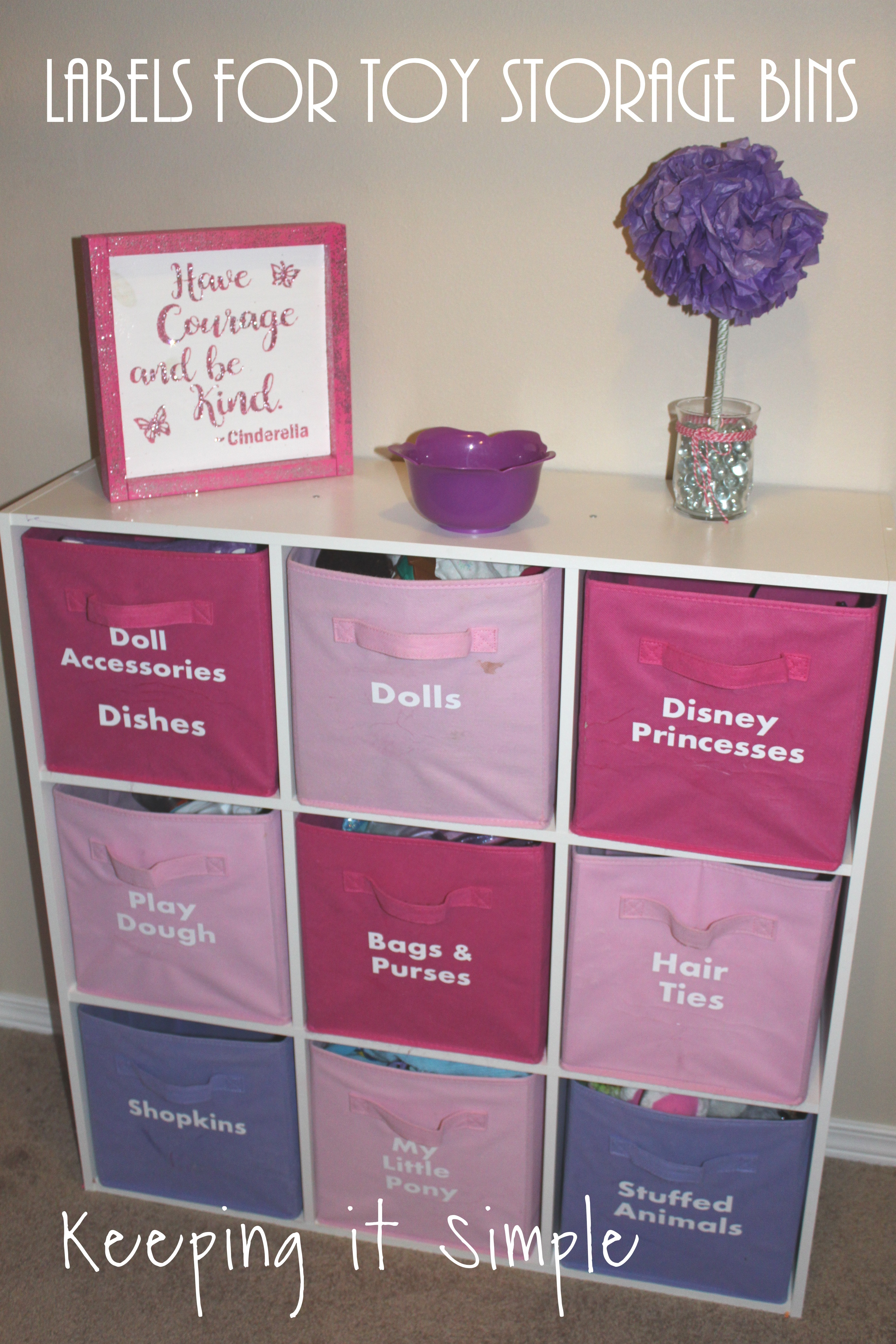 Organize Toys With Diy Labels For Toy Storage Bins Keeping It Simple pertaining to proportions 3168 X 4752