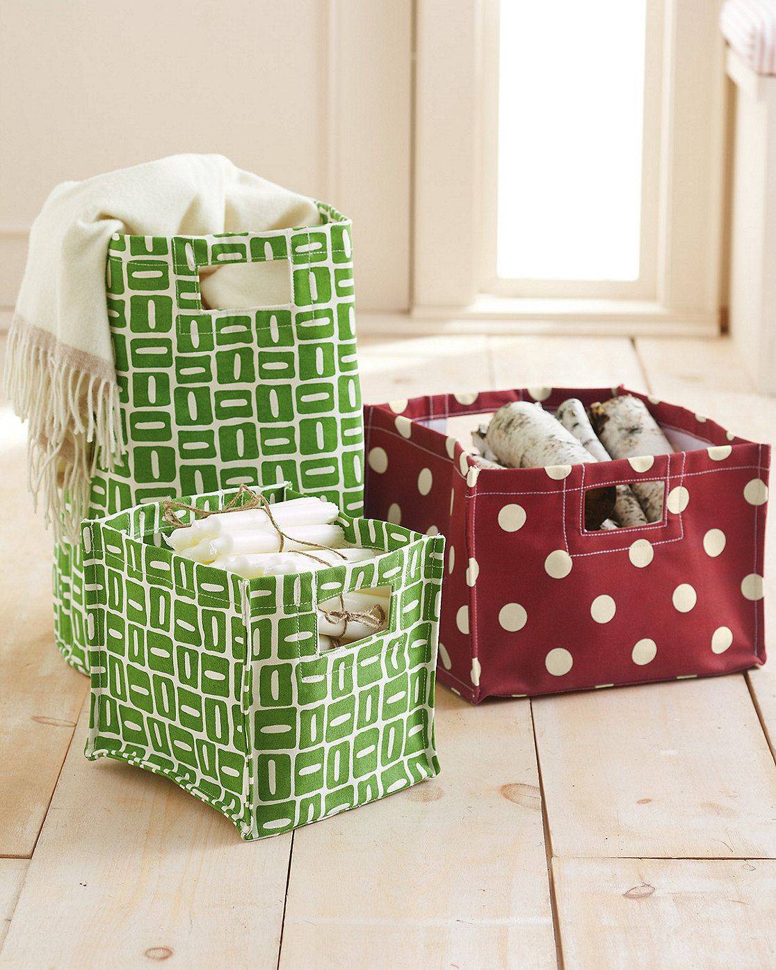 Organize With These Printed Canvas Storage Bins From Garnet Hill regarding sizing 1116 X 1395