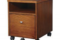 Osp Home Furnishings Osp Designs Aurora Brown 1 Drawer File Cabinet regarding size 900 X 900